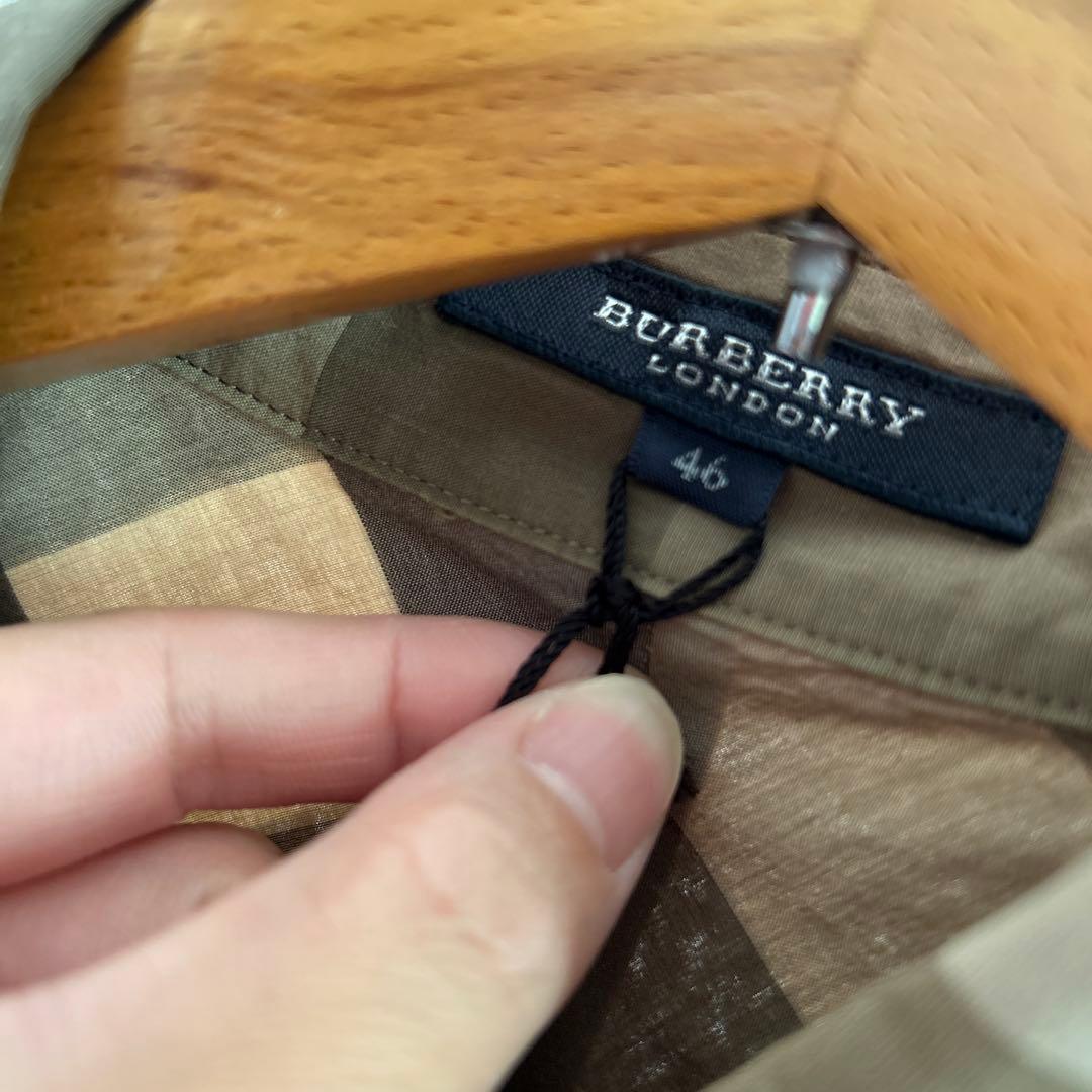 バーバリー　チェック柄　サイズ46