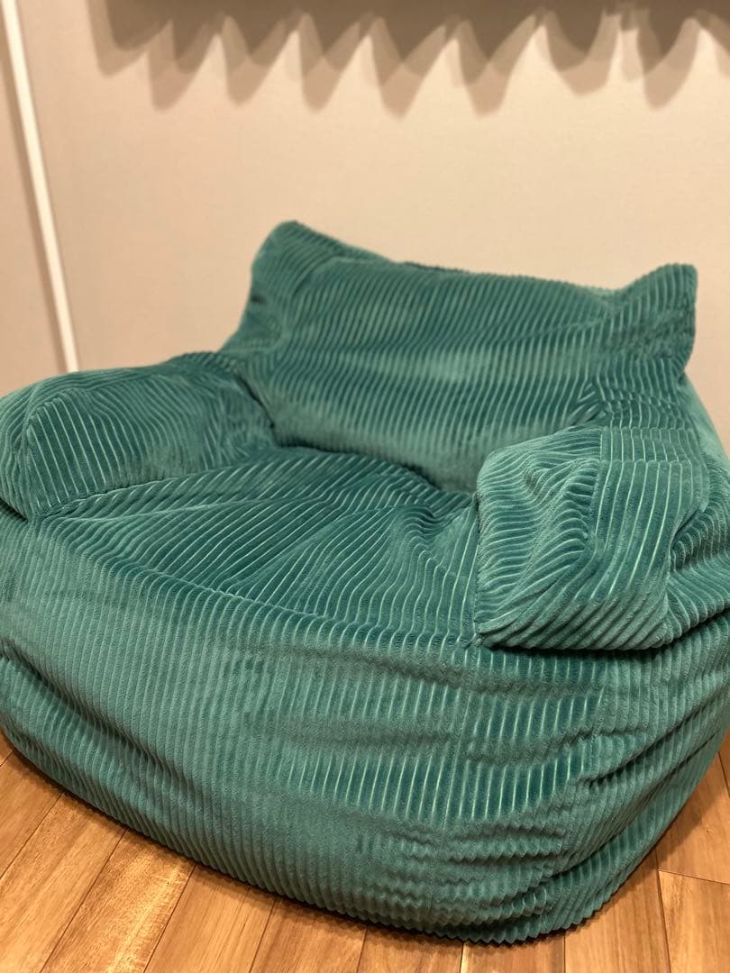 LOOSY HUGME 1人掛けビーズソファ Green 送料込み