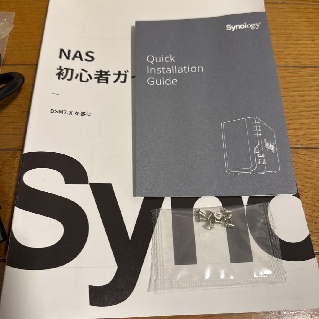 【NAS+24TB容量HDD+追加16Gメモリ】Synology DS220+