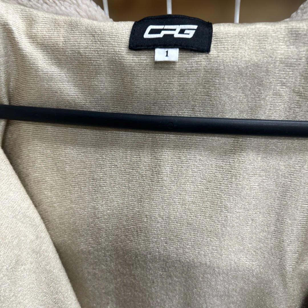 A8.CPG ゴルフ　ボアジップパーカー