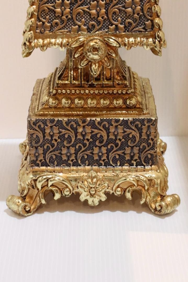 ツリーオブジェ　ブルーゴールド