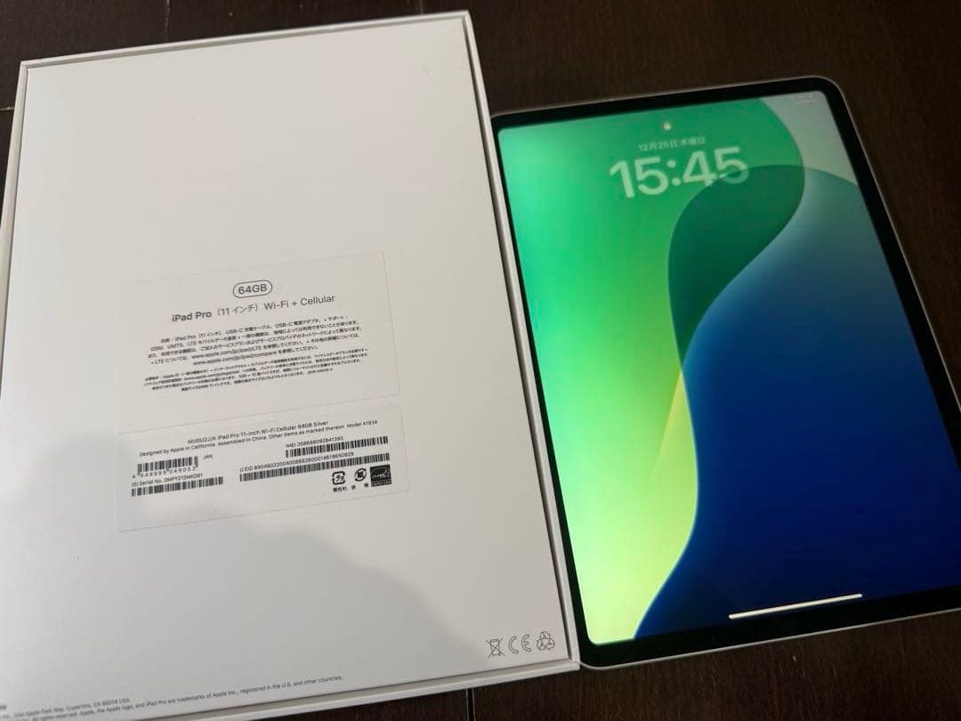 初売り Apple iPad Pro 11インチ 第1世代 2018 64GB