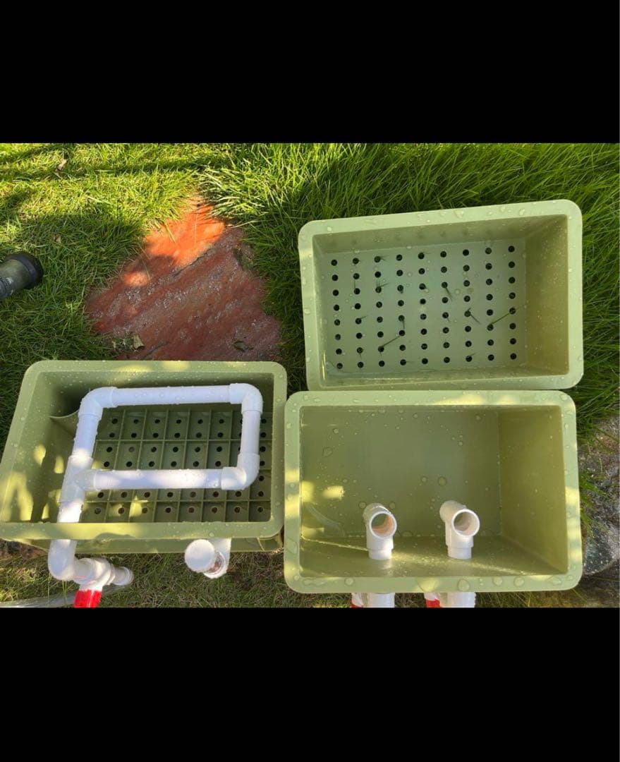 25W水中ポンプ付き水槽池用万能ろ過フィルター 外部式飼育濾過装置器アクアリウム