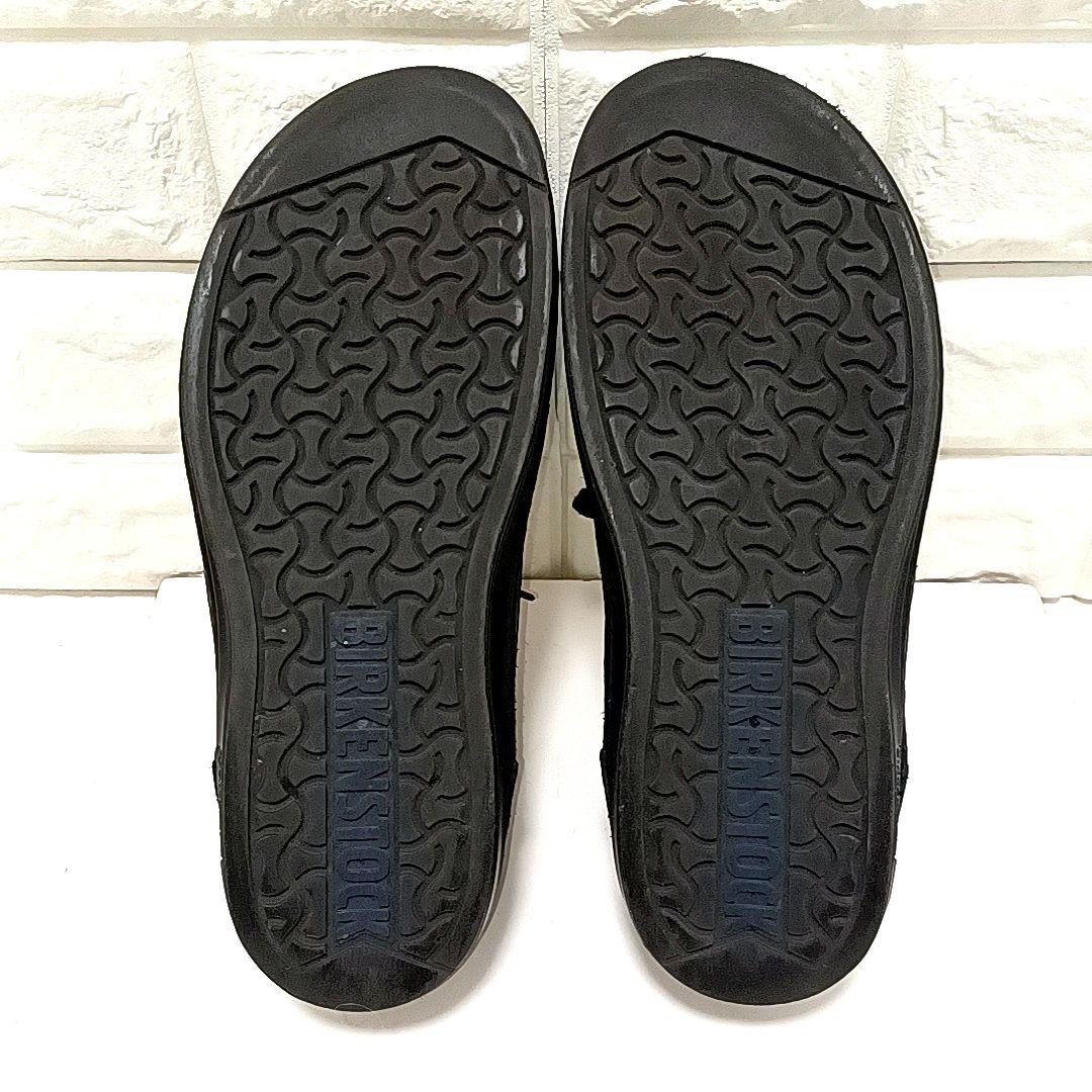 【美品】ビルケンシュトック　メンフィス　シボ革 レザー シューズ　ブラック