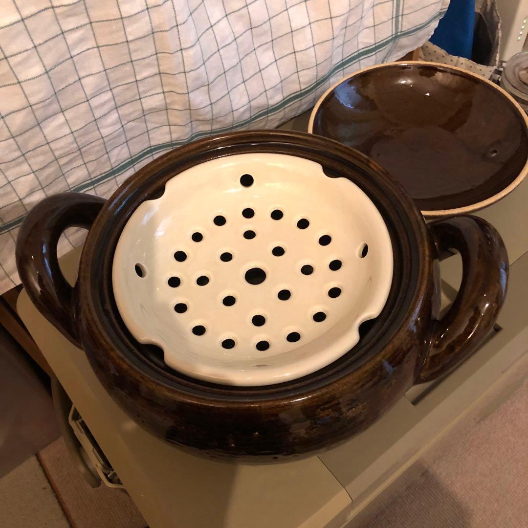 永谷園　スープ鍋　土鍋