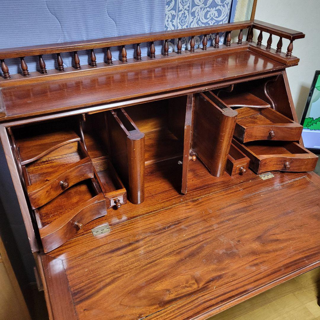 ライティングデスク アンティーク 家具
