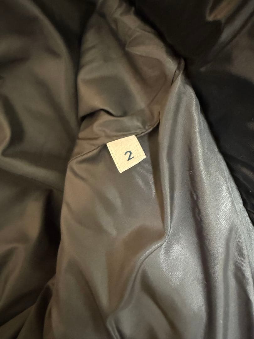 モンクレール マヤ MONCLER MAYA 黒 ブラック サイズ2 ダウン