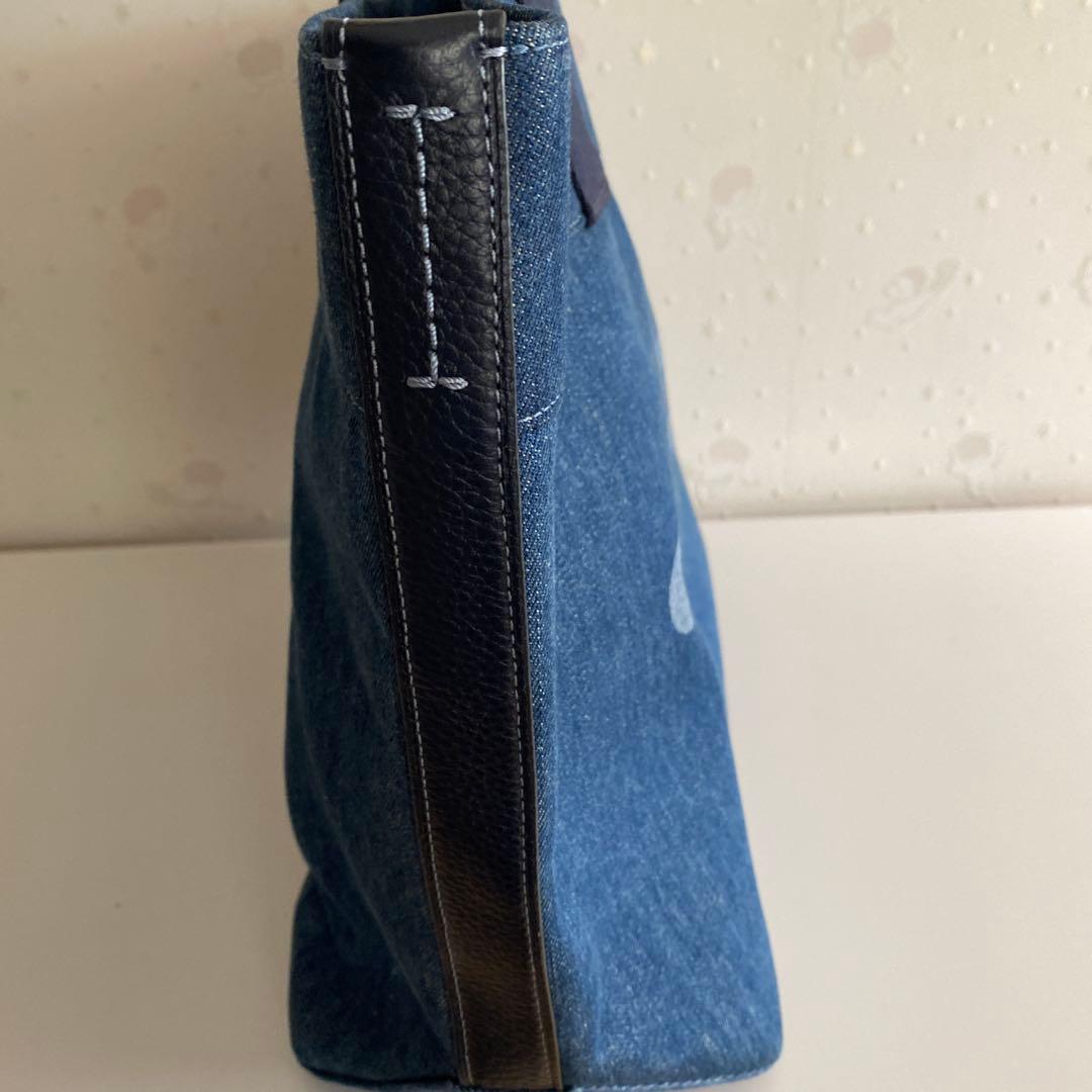 COACH デニムトートバッグ