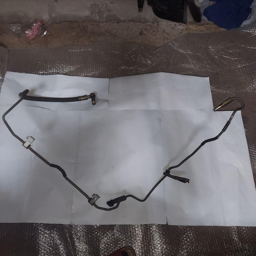 スカイラインGTR32パワーステアリング　パイプ