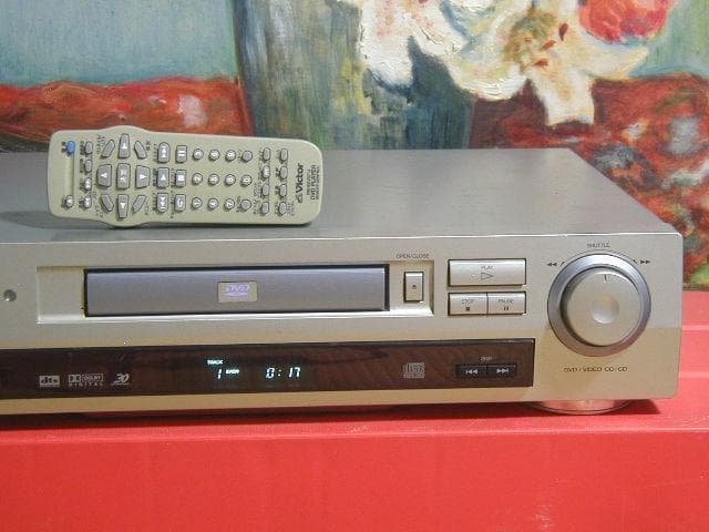 ★ビクター VICTOR　XV-521　DVD・CDプレーヤー　動作良好。★