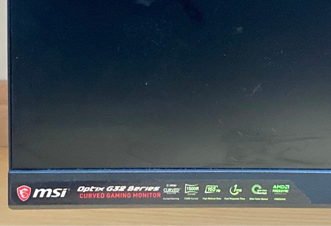 【ジャンク】MSI Optix G32C4 31.5インチゲーミングモニター