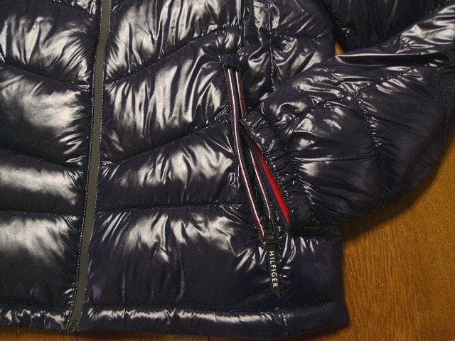 M日本サイズ位新品トミーヒルフィガーUSA限定ダウンジャケット同機能耐風耐水蓄熱