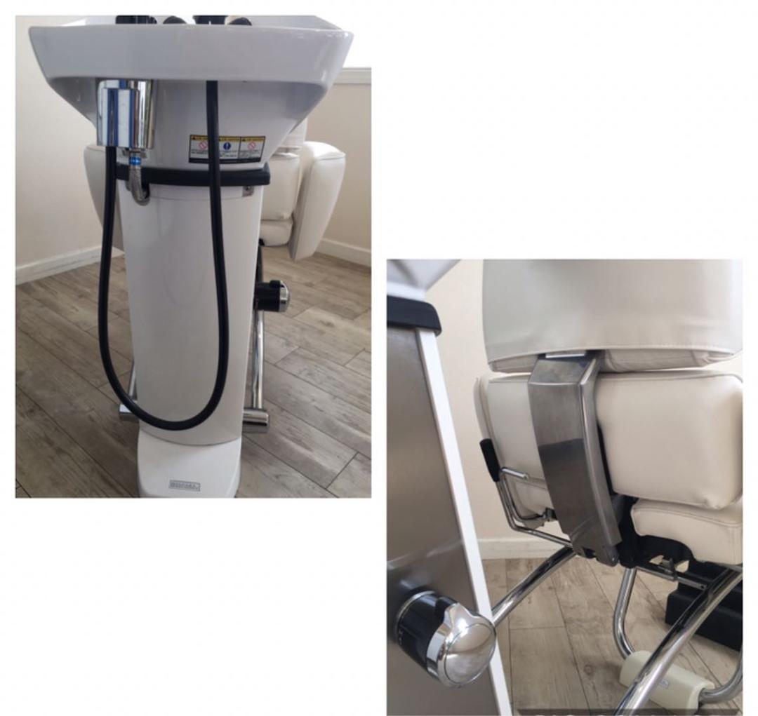 タカラベルモントバックシャンプー台 『OTO（オト）』 （フロアステップ）