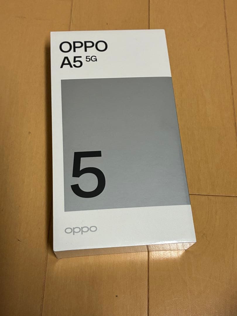 新品・未開封　OPPO A5 5G ホワイト 128GB