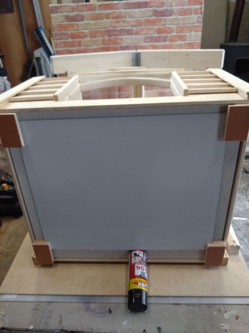 職人手作り 木製ペットハウス「Kenno」初号機　小型犬・猫用／室内用／特典付