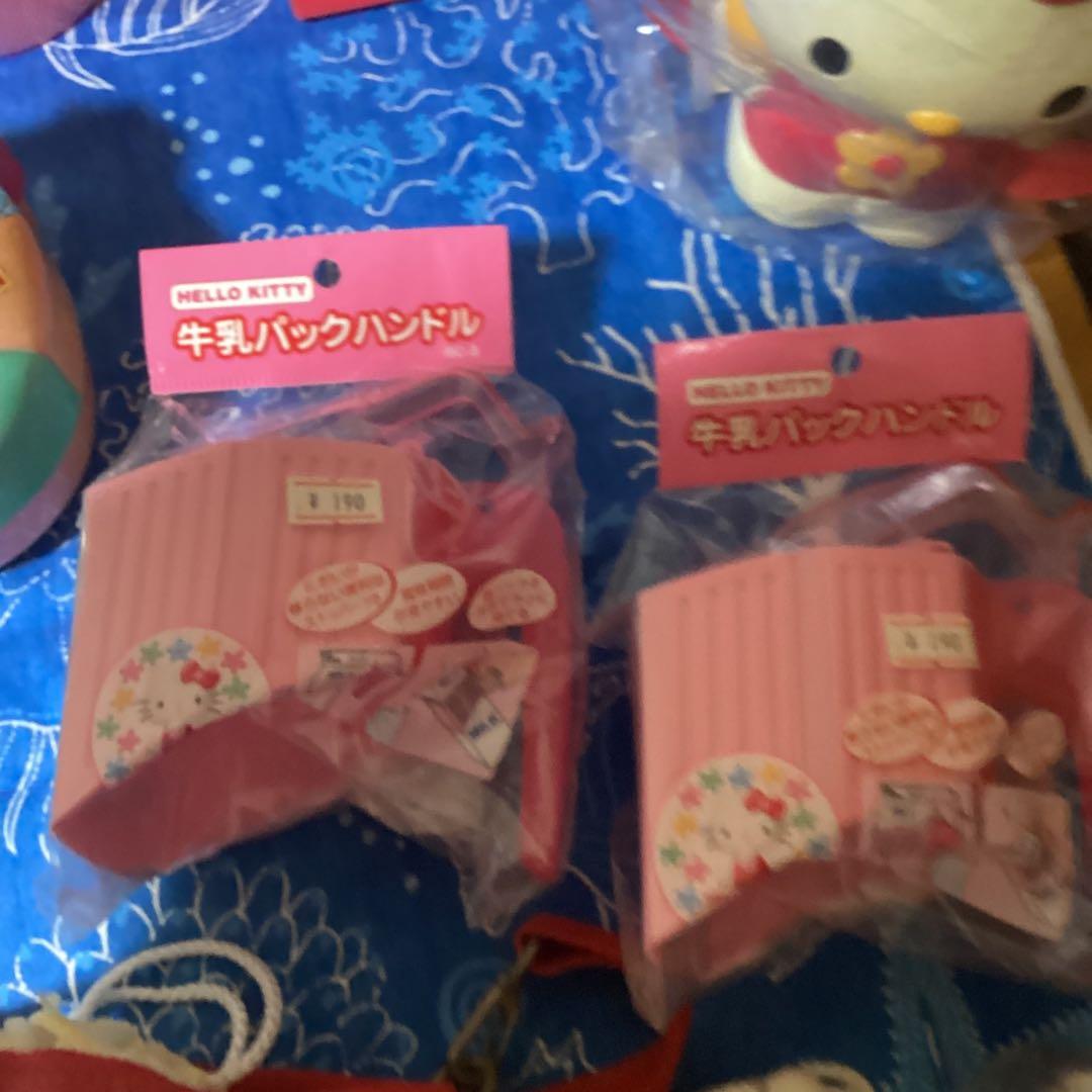 3725ハローキティ弁当箱&水筒&水筒カバーセット