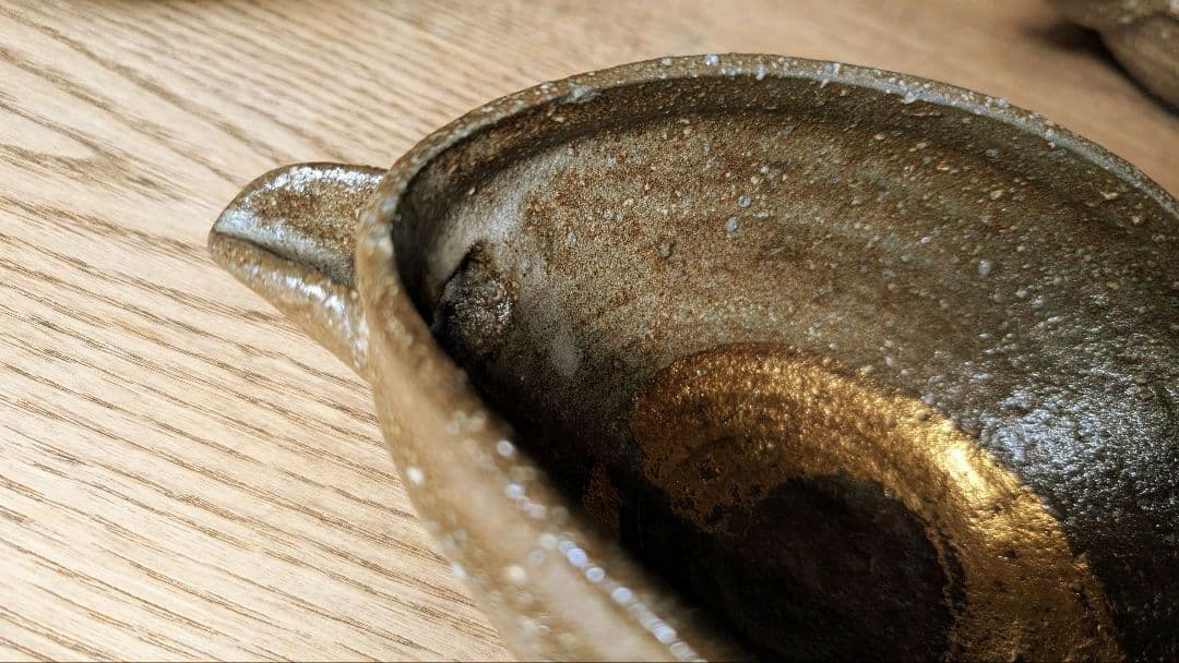 水垣力作 黒信楽 片口鉢 5個組