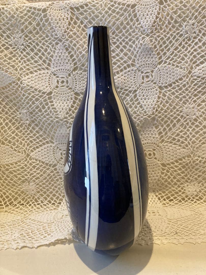 ロイヤルコペンハーゲンFAJANCE（ファイアンス）シリーズ　花瓶高さ27cm