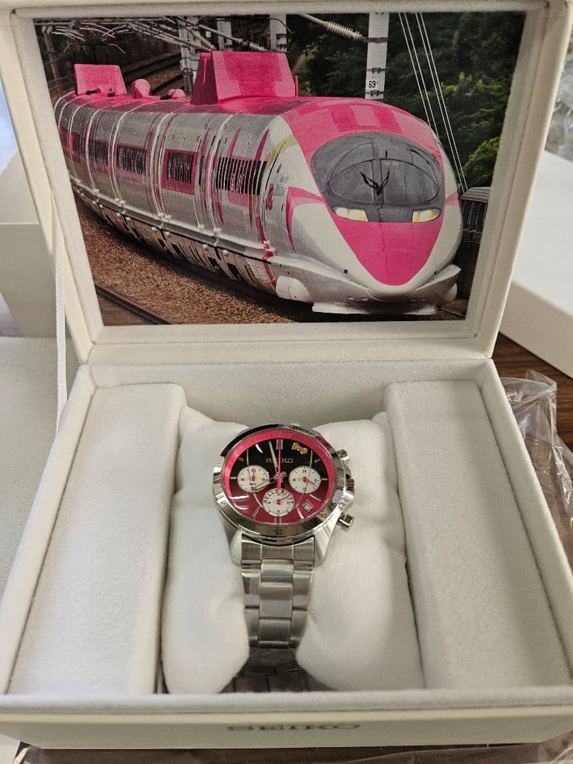 SEIKO / セイコー ◆500系新幹線 25周年記念 ハローキティ