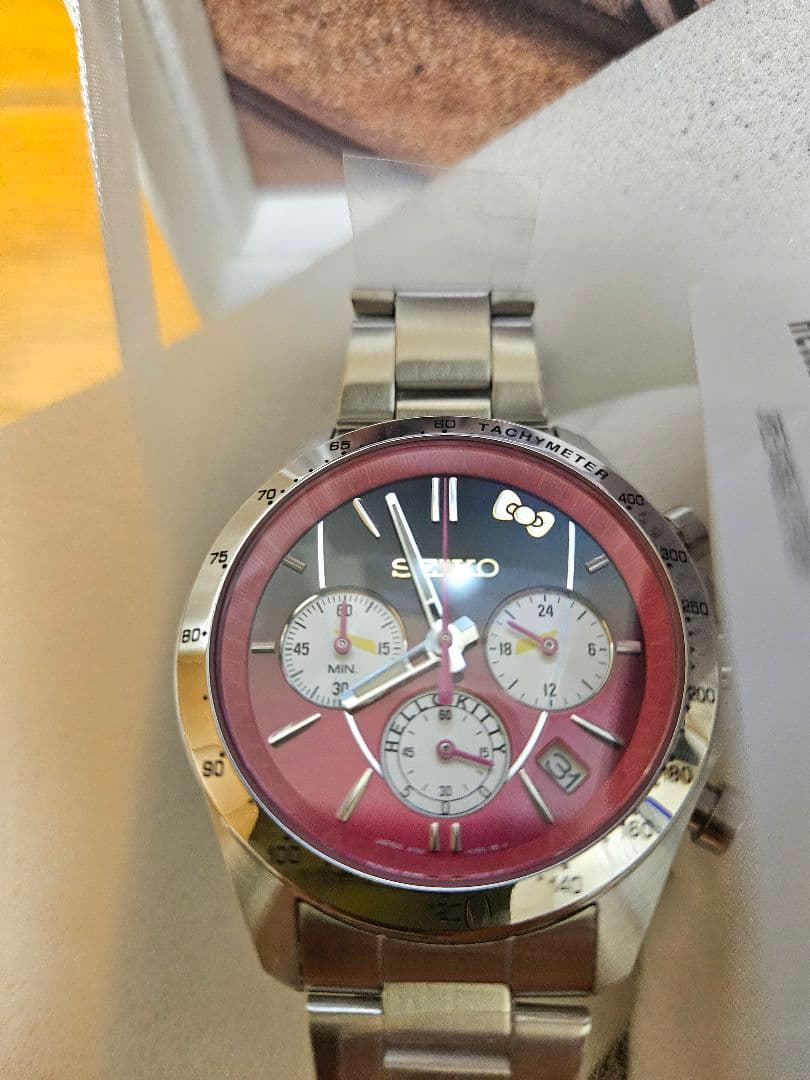 SEIKO / セイコー ◆500系新幹線 25周年記念 ハローキティ