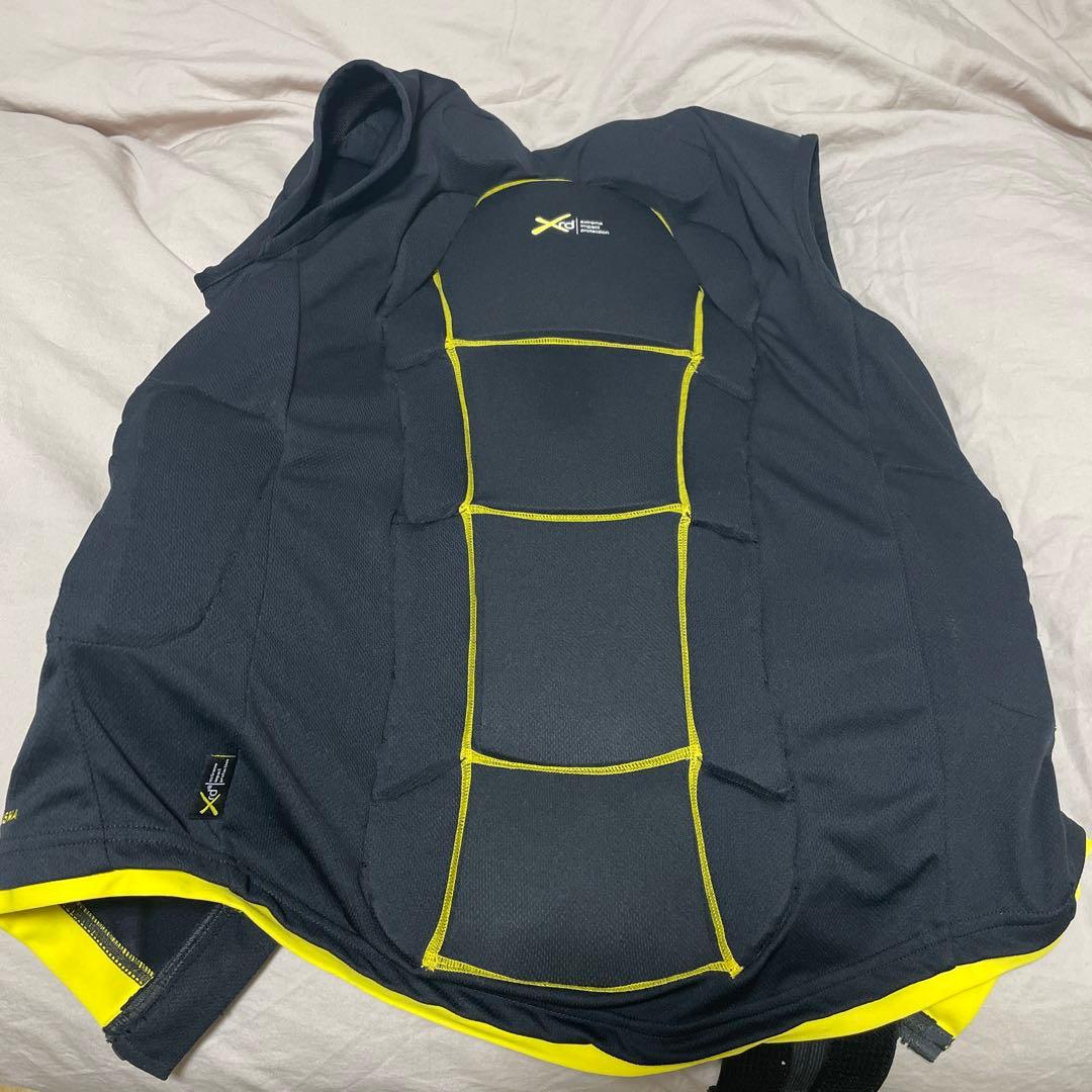 【未使用】YOROI MUSHA プロテクター Sサイズ 黒/イエロー