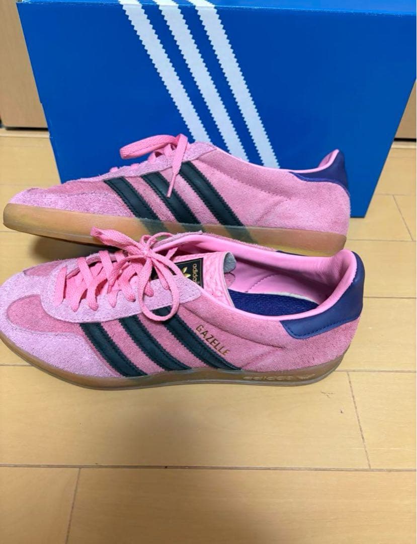 adidas Gazelle ピンク シューズ