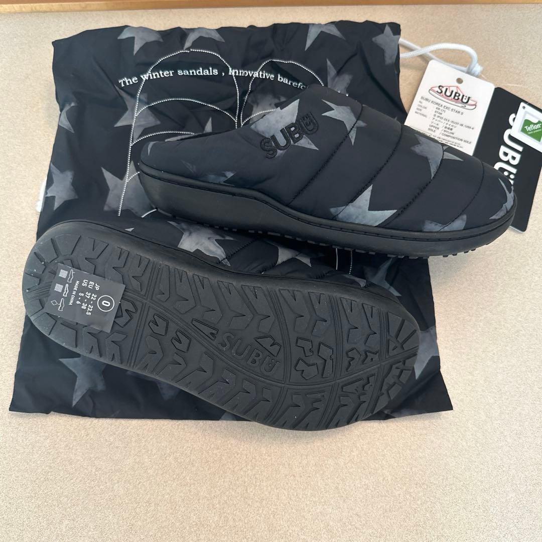 【とかげ】SUBU⭐️Sandal Star★冬用サンダル22〜23.5