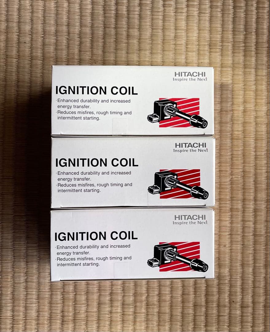 日立 U19S01-COIL エブリィ/DA17V 3本セット プラグ3本付き