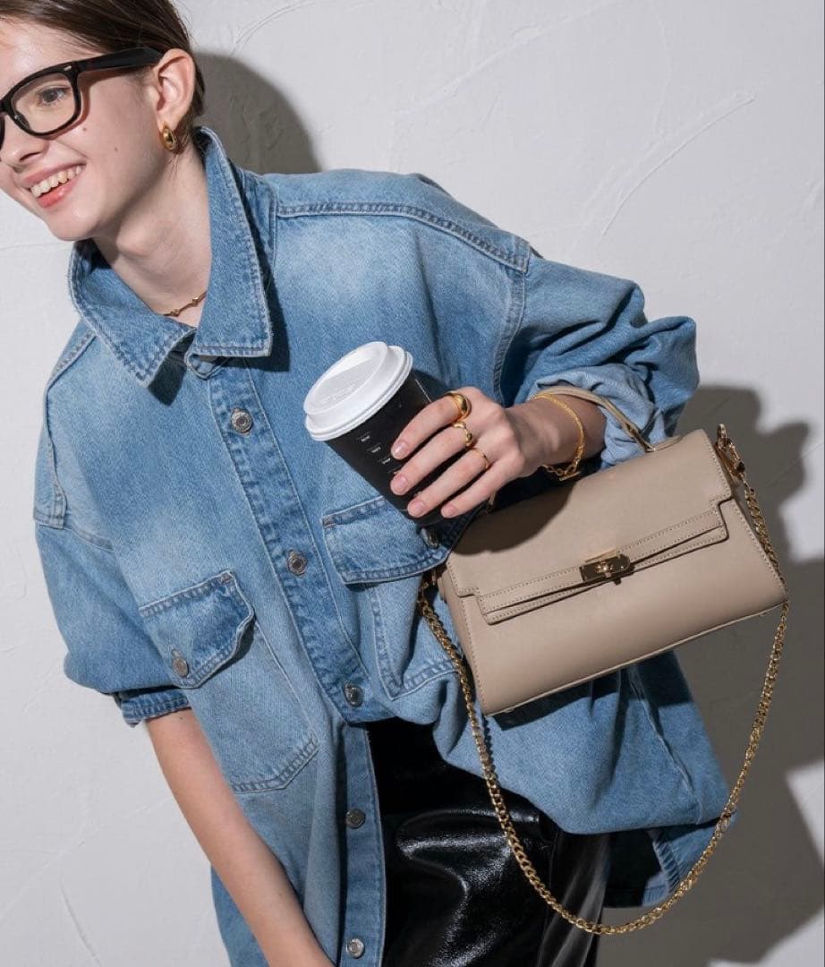 michanさん×HAYNIコラボ　Linzy リンジー グレージュ