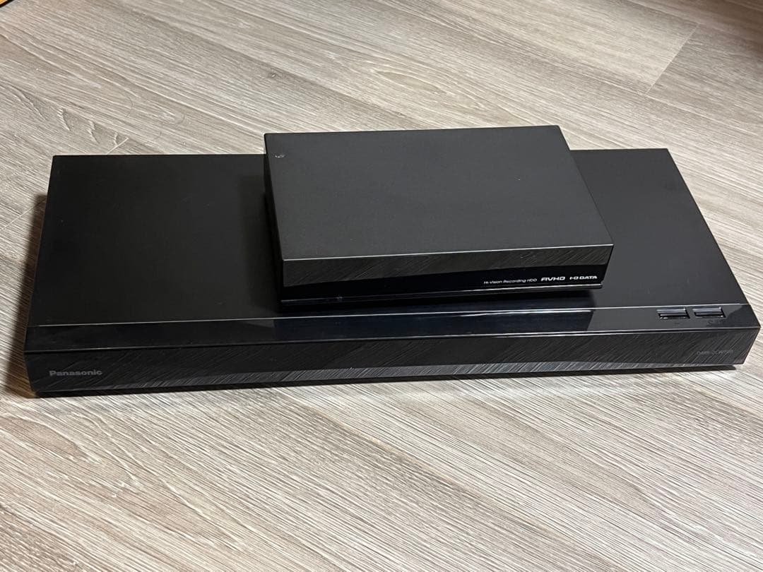 【美品✨️値下中!】Panasonic ブルーレイレコーダー&4TB 外付けHDD