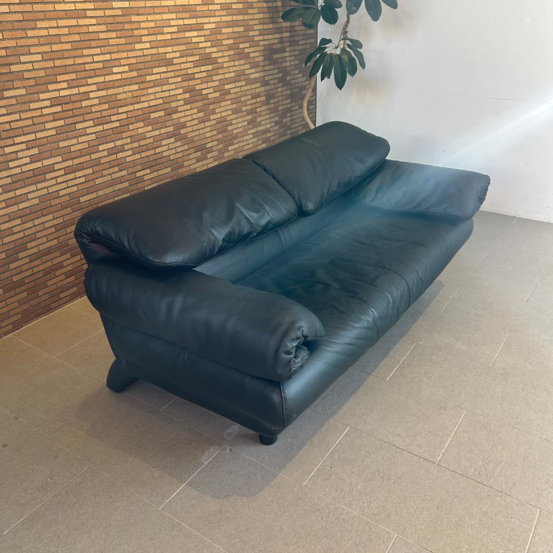 ♥Poltromec Gemini 本革ソファ 2人掛け