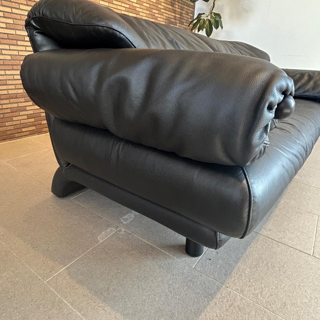 ♥Poltromec Gemini 本革ソファ 2人掛け