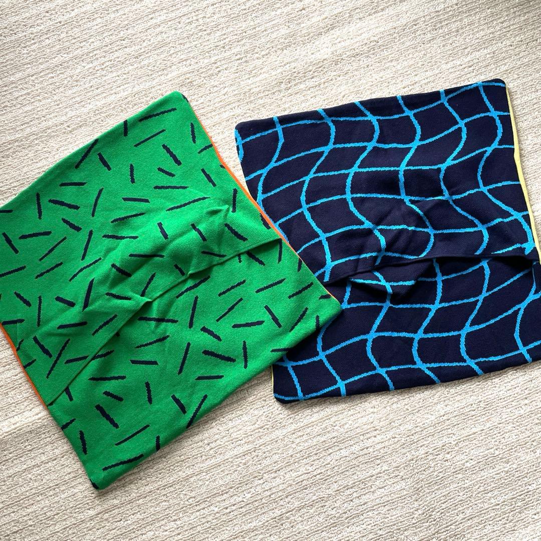 新品　unico RYU OKUBO クッションカバー　2枚セット