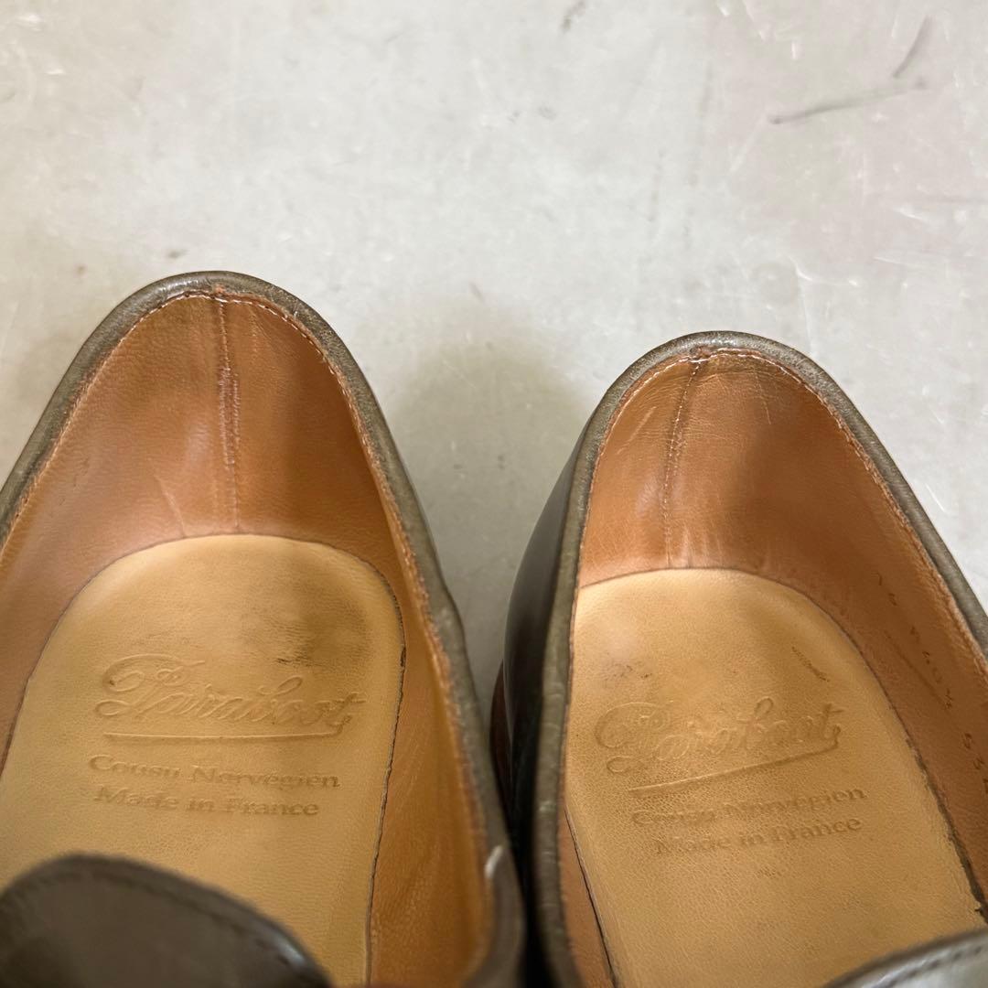 パラブーツ　ミカエル　7 オリーブ　グリーン