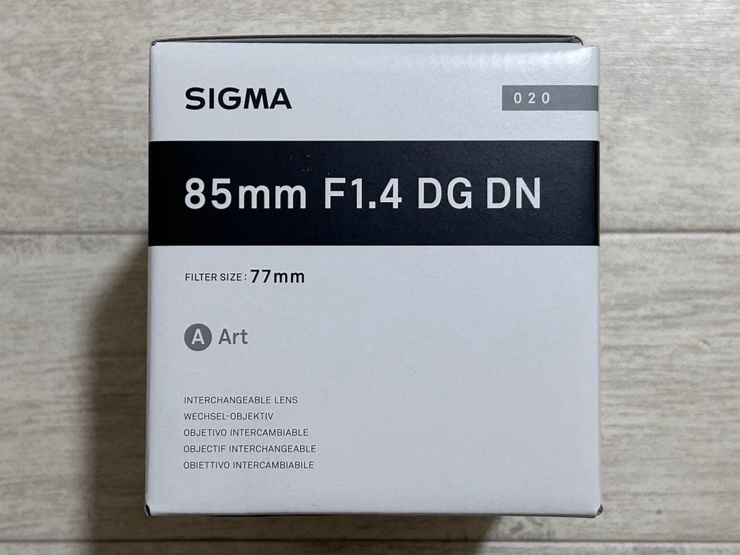レンズ(単焦点) SIGMA Art 85mm F1.4 DG DN FOR L-Mount