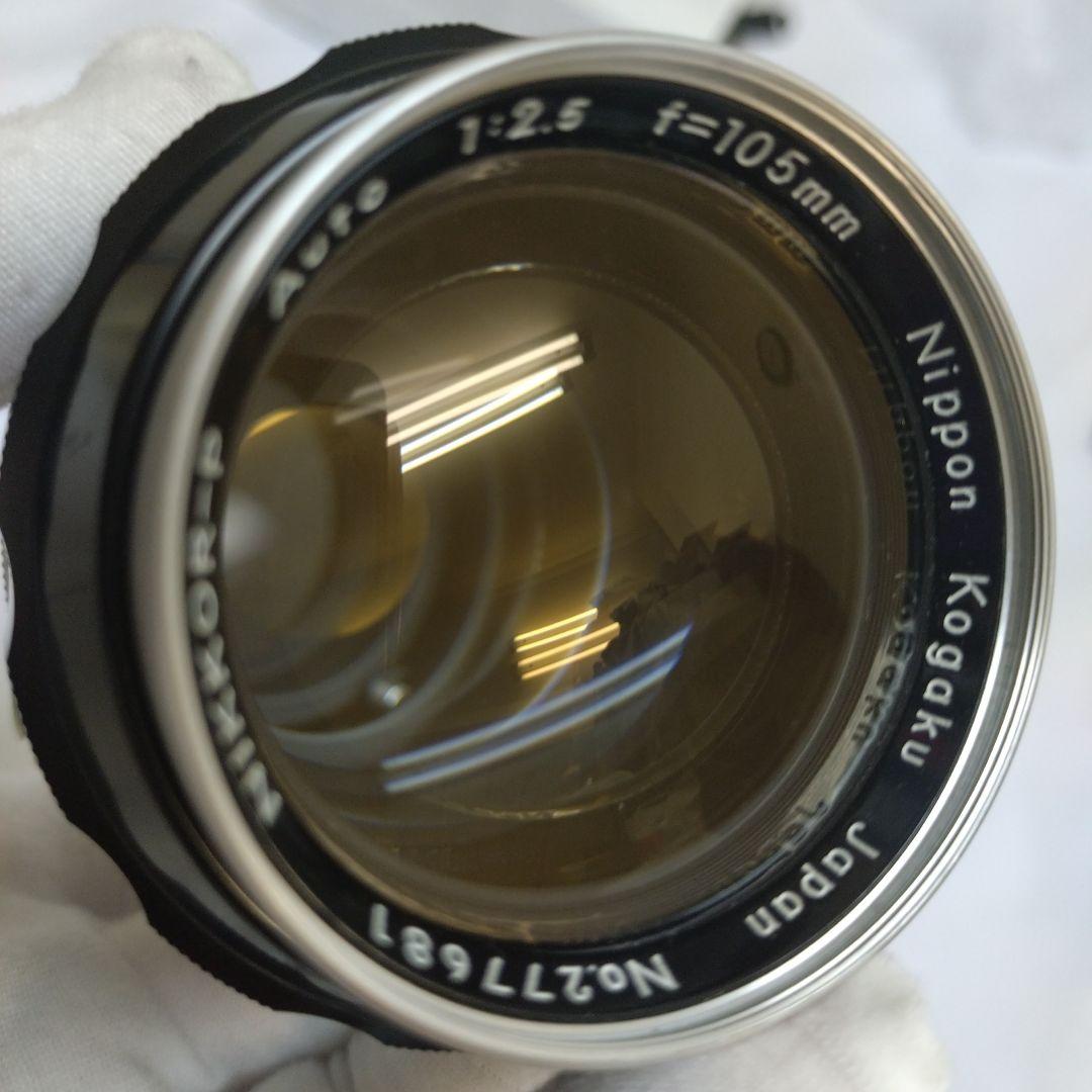 Nikon F フィルム一眼レフカメラ Nikkor-Pレンズ付き