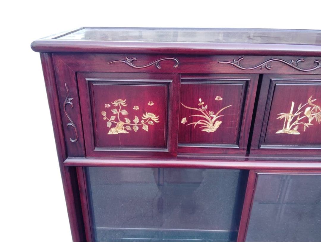 茶箪笥 アンティーク 和風 飾り棚