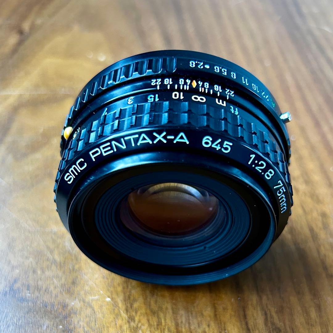 SMC PENTAX-A 645 75mm f/2.8 レンズ