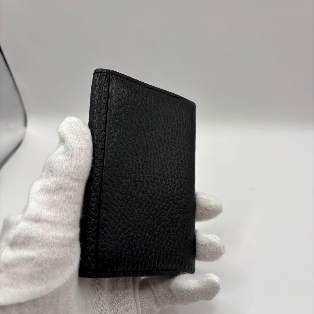 BURBERRY 名刺ケース　カードケース　ブラック　ノバチェック　レザー