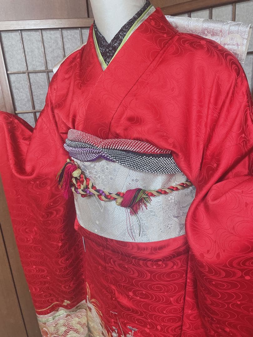 振袖６点セット京友禅金箔仕上げ