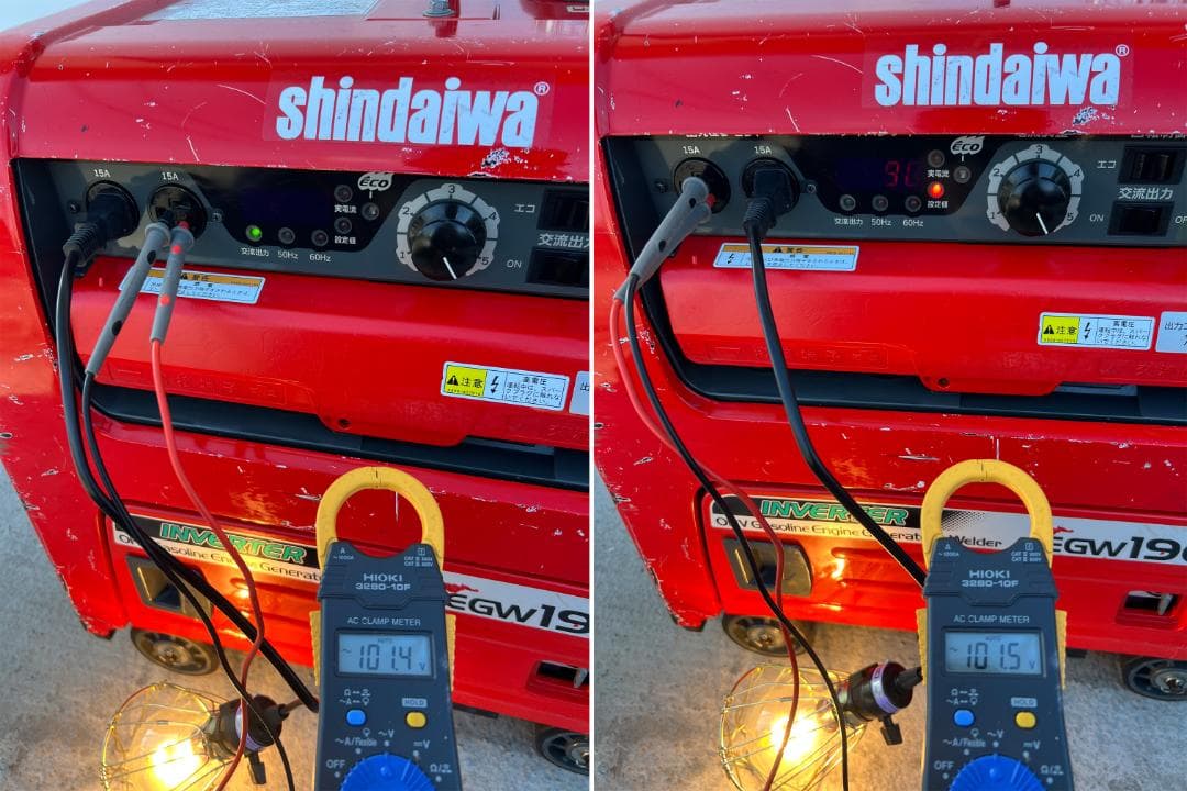 SHINDAIWA 新ダイワ 「EGW190M-I 」溶接機&発電機 12H3