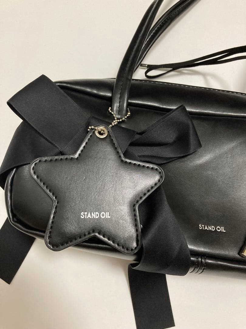 STAND OIL ブラック ショルダーバッグ