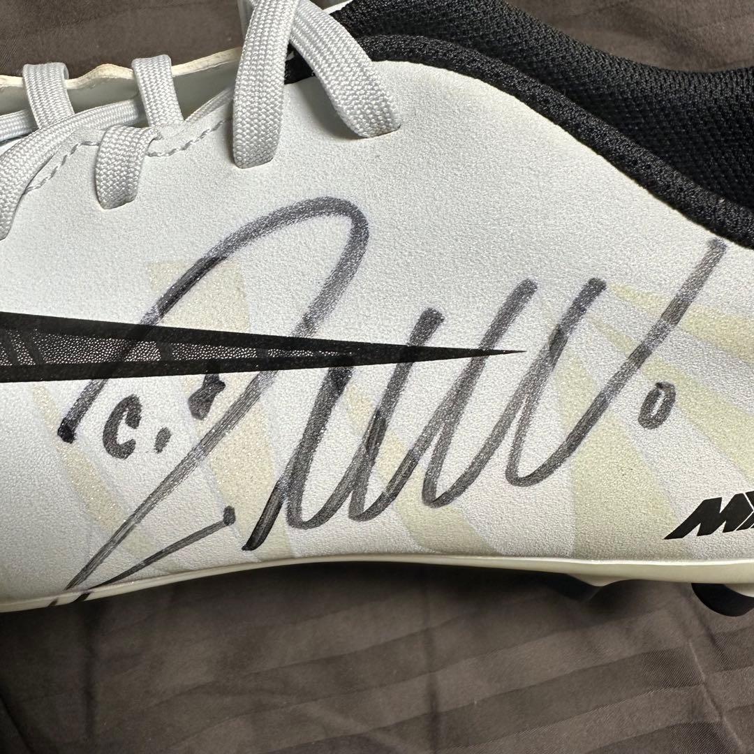 ロナウド　直筆サインスパイク　レアルマドリード　ポルトガル代表　新品　証明書付き