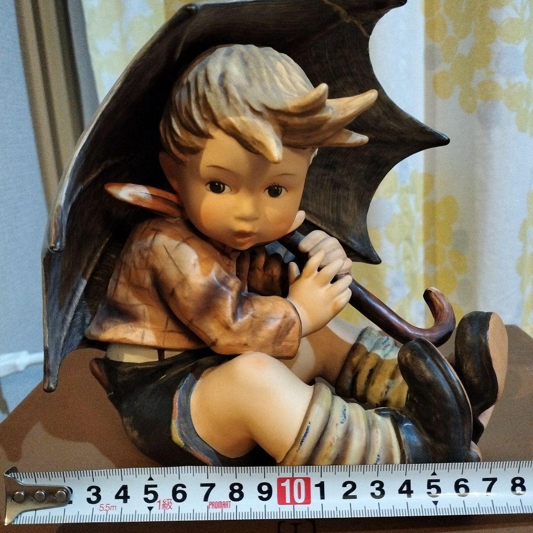 GOEBEL ゲーベルフィギュリン/フンメル人形/傘の少年