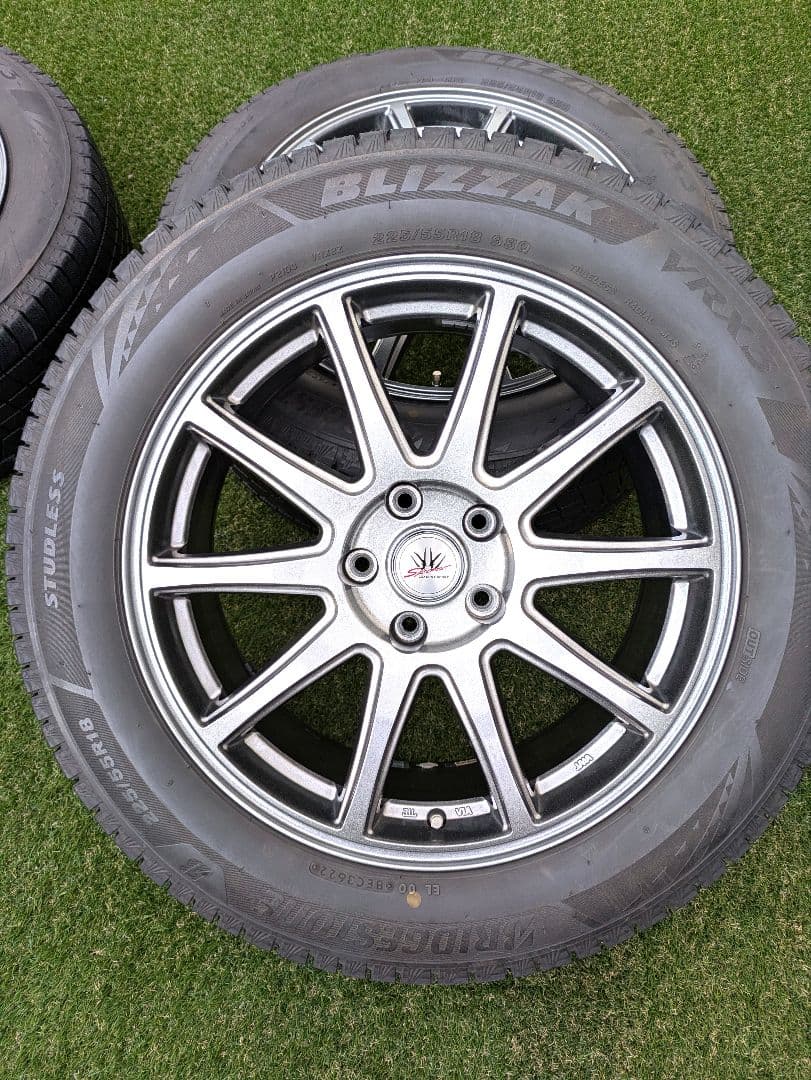 【送料込】ブリザック VRX3 18インチ 225/55R18 スタッドレス