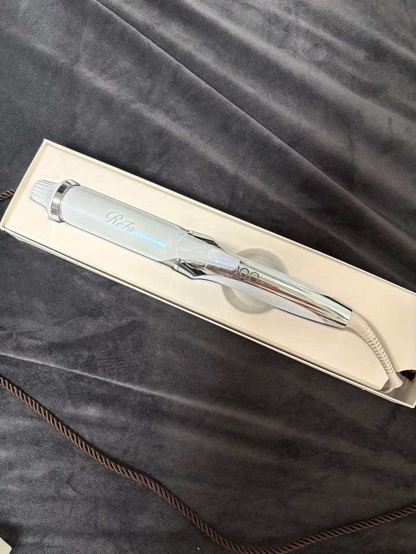 ReFa カールヘアアイロン シルバー　38mm