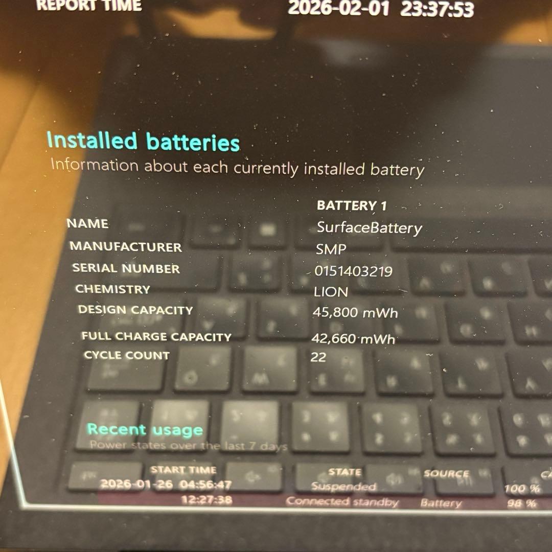 Microsoft Surface laptop4 i5/8GB/512GB 青