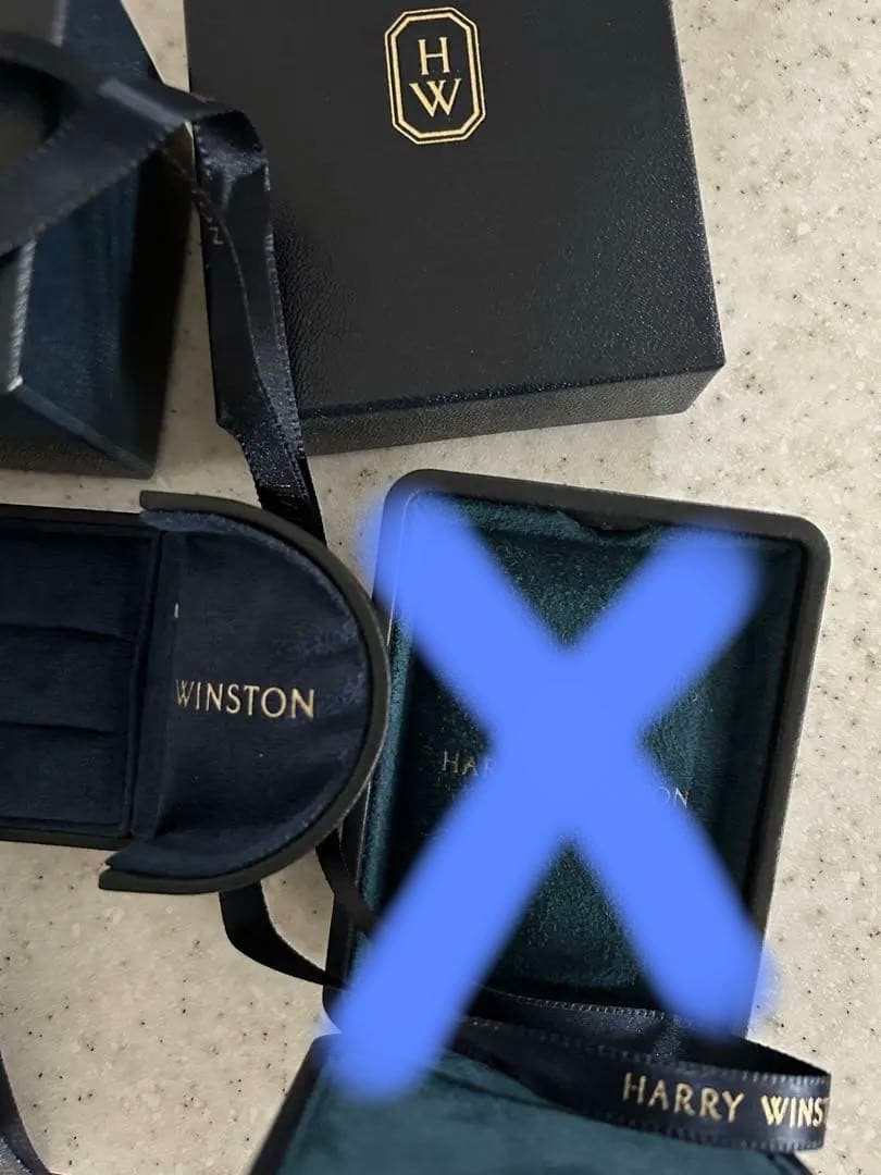 HARRY WINSTON 指輪箱袋セット