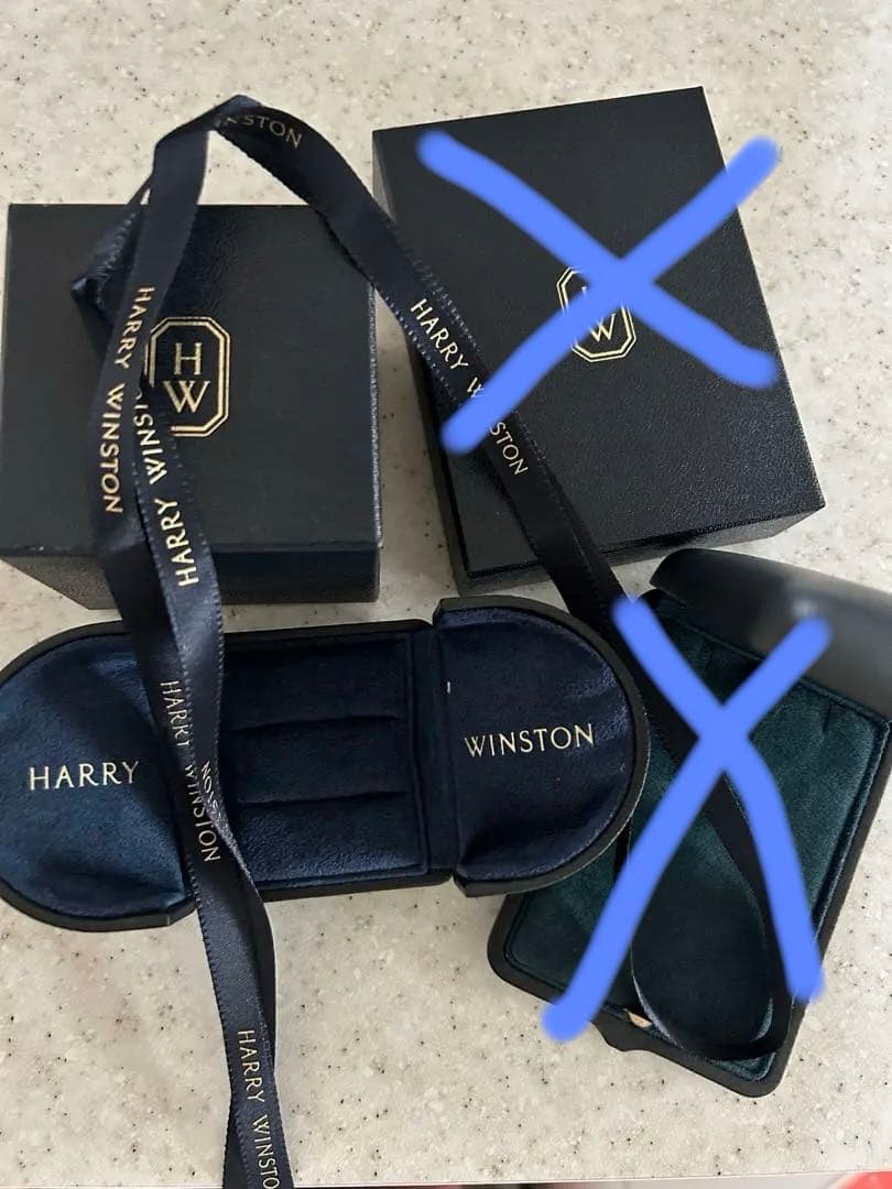 HARRY WINSTON 指輪箱袋セット