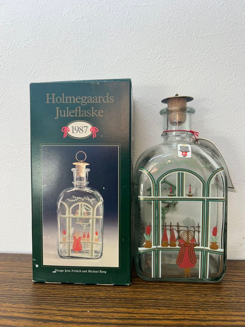 Holmegaard Juleflaske 1991/1987/1985 セット